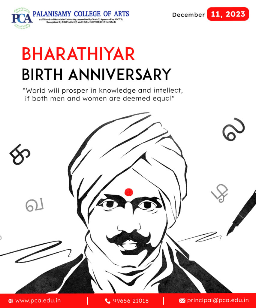 Bharathiyar Birth Anniversary